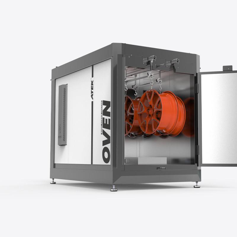 Oven Jant Toz Boya Fırını